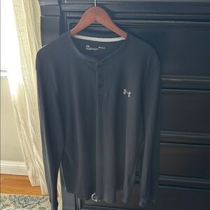 Under Armour Black Long Sleeve Performance Tee